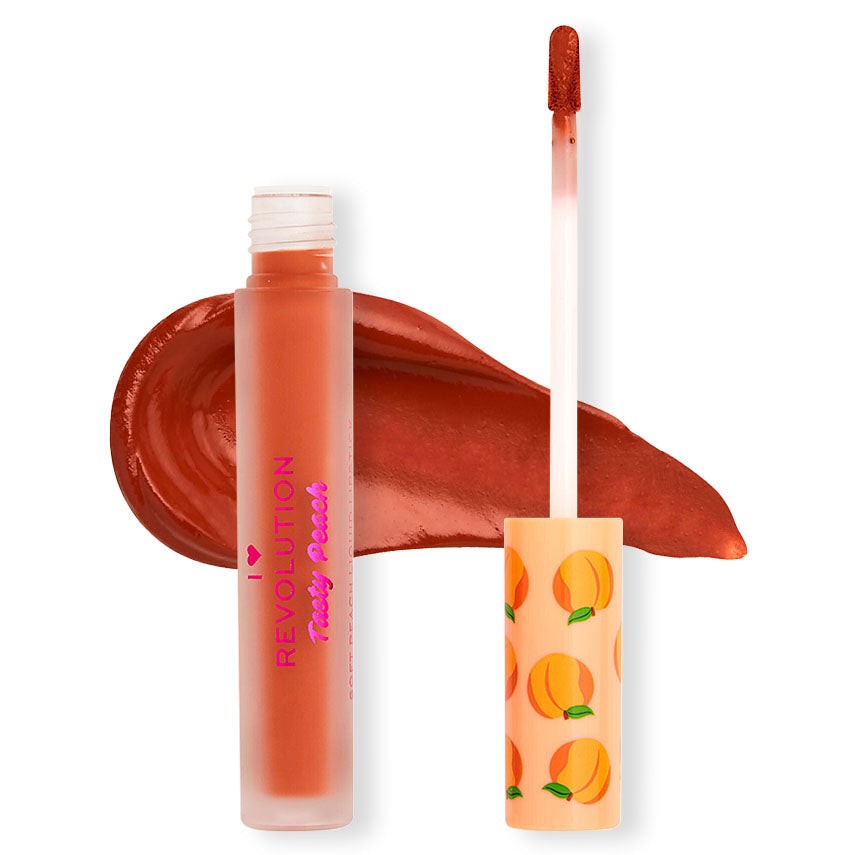 REVOLUTION Tasty Peach Liquid Lipstick
