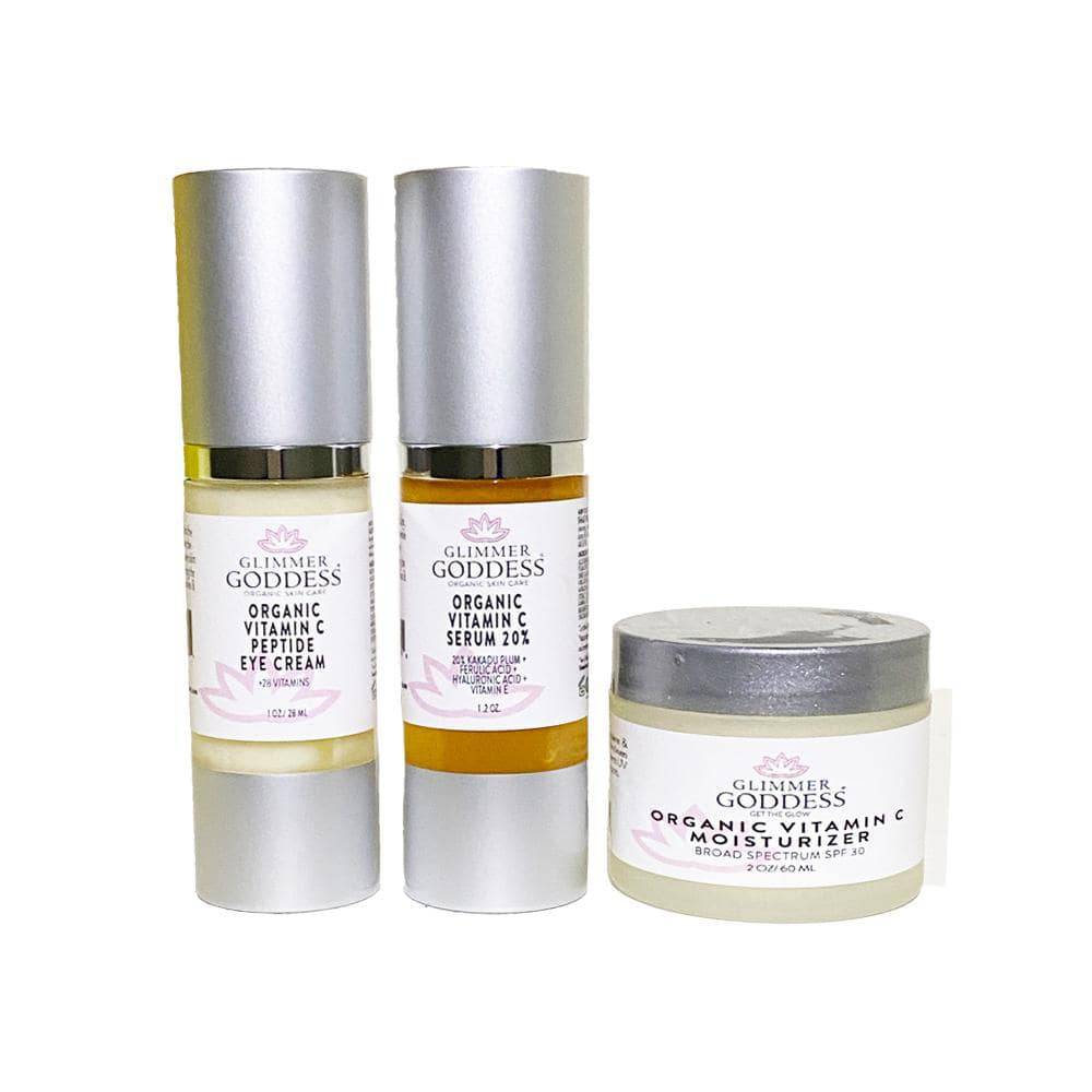 Vitamin C 3-Step Brightening Skincare Kit – Radiant Skin Set