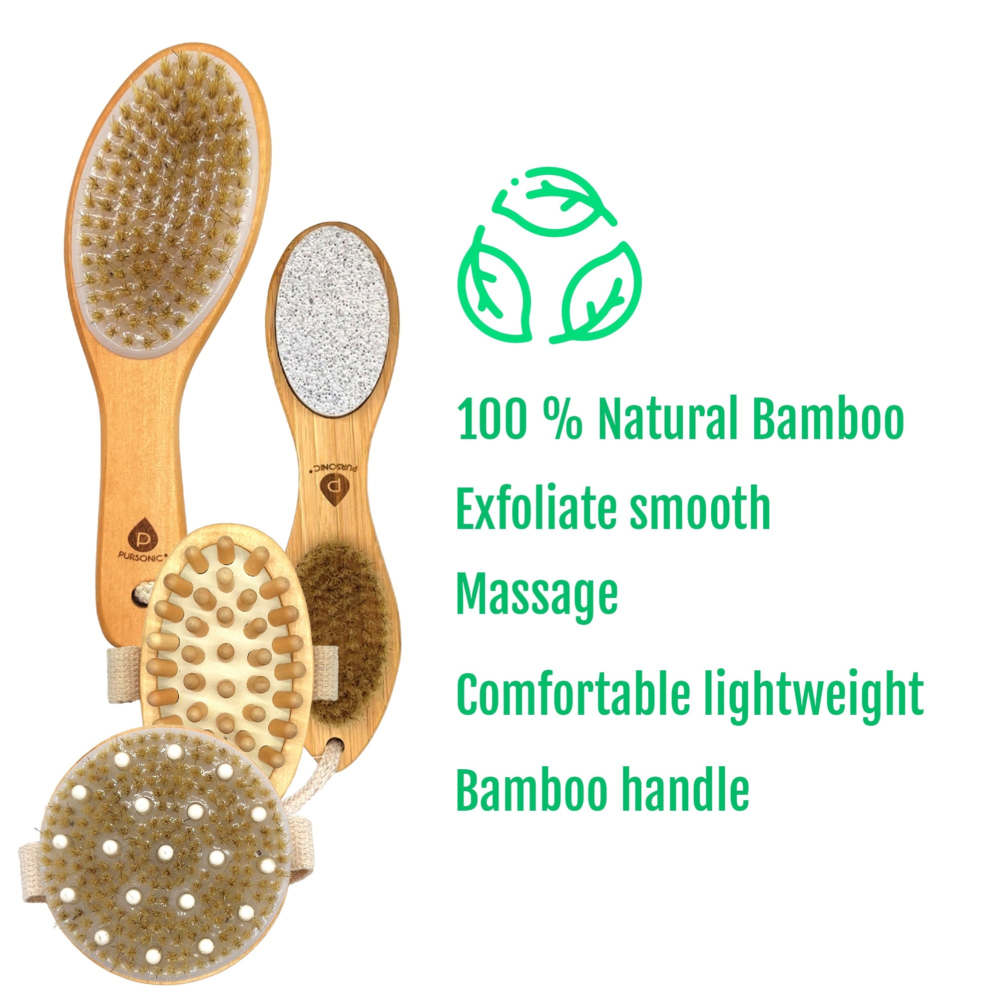 Pursonic Bath & Body Care Bundle - Complete Spa Set