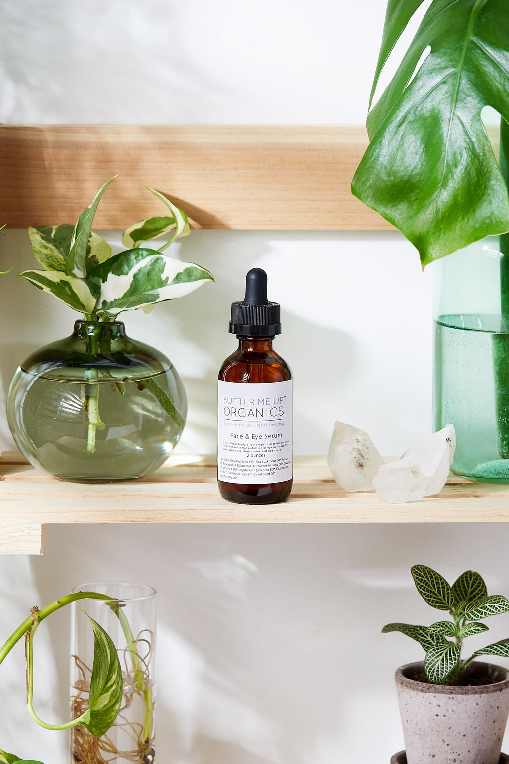 Organic Face & Eye Serum – Nourishing Facial Oil