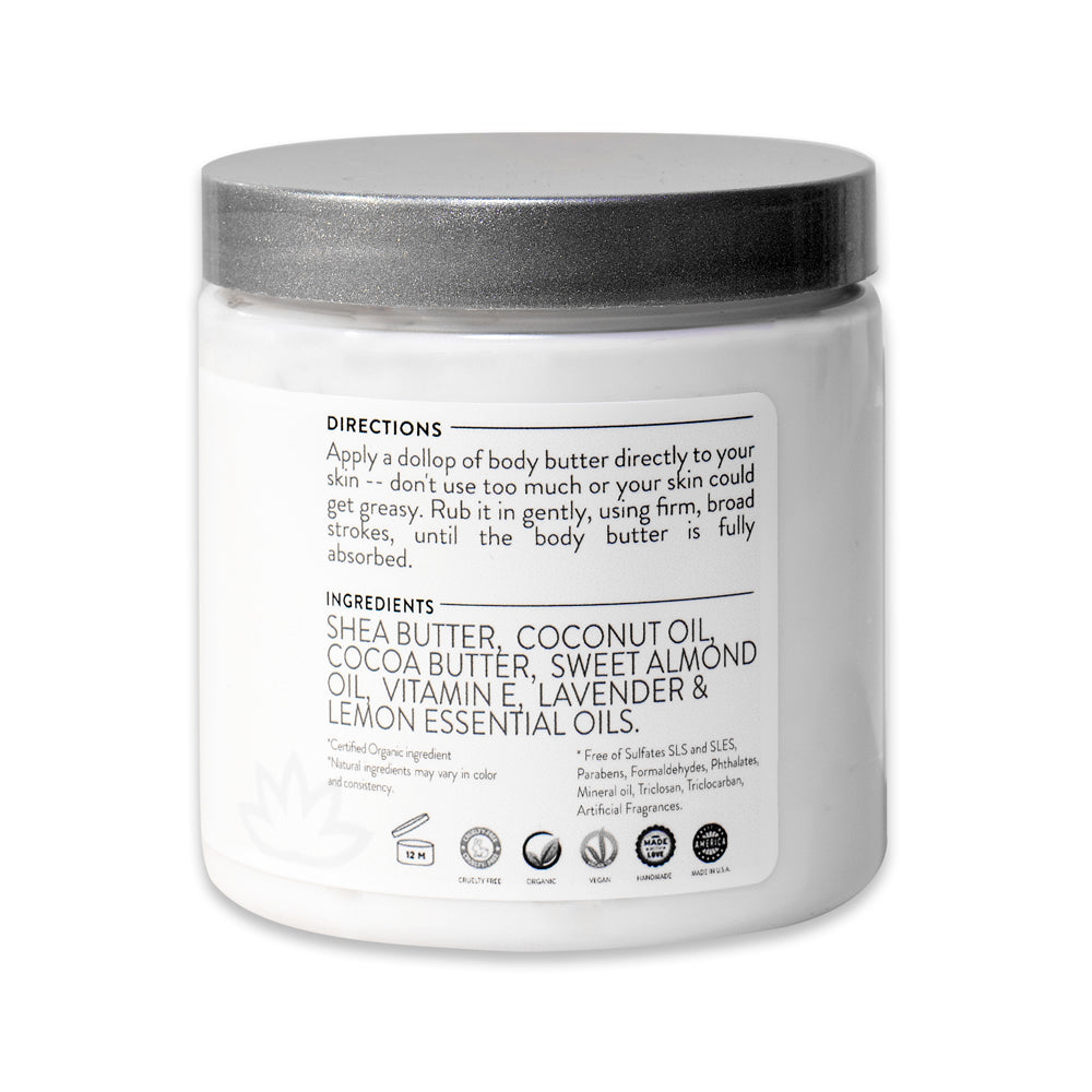 Organic Whipped Body Butter - Luxurious Moisturizer