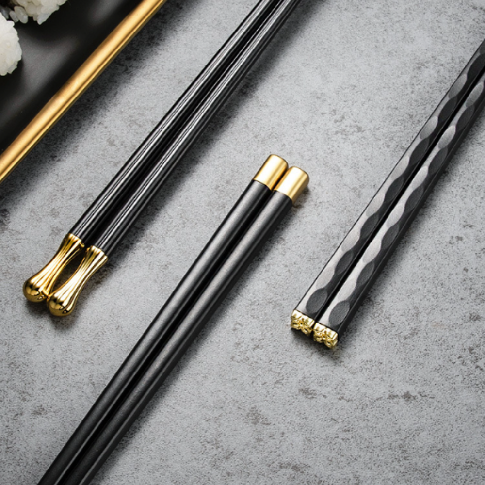 Elegant Reusable Chopsticks Set - Premium Dining Utensils