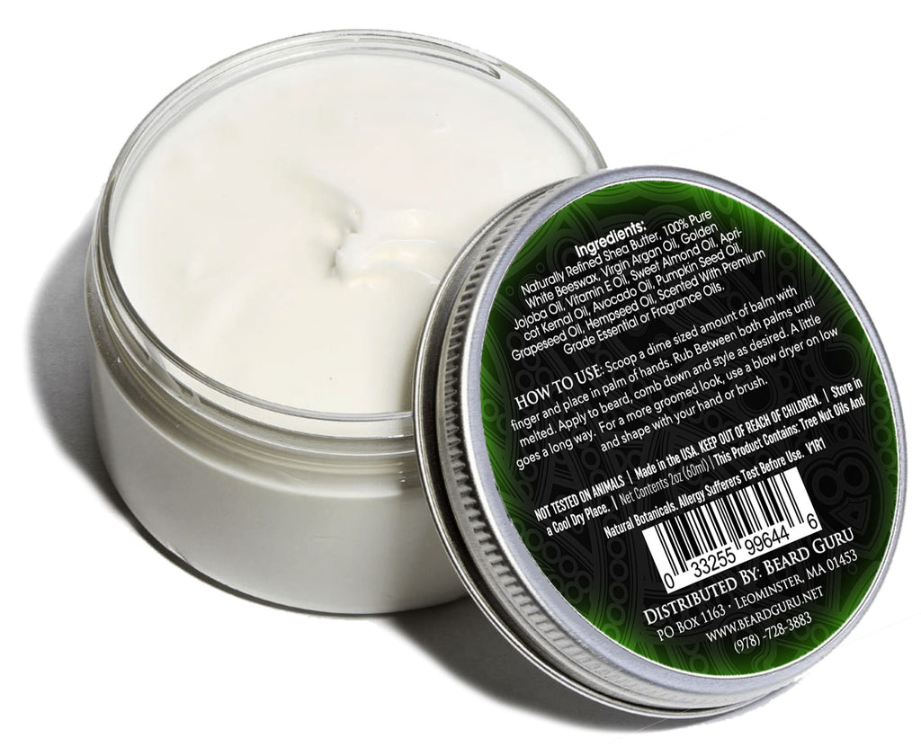 BeardGuru Apple Blossom Beard Balm - Apple, Sage & Woodsy Scent