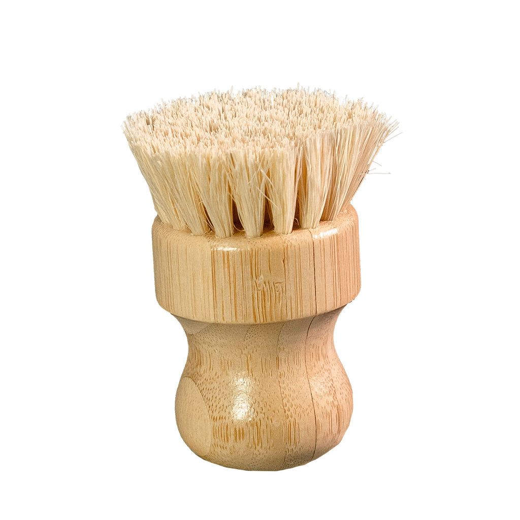 Bamboo Sisal Fiber Dish Brush – Eco-Friendly Kitchen Scrubber