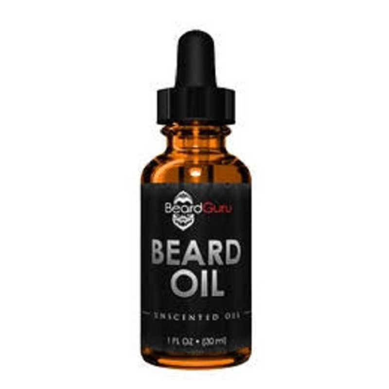BeardGuru Premium Beard Oil Unscented - Natural Beard Conditioning Oil