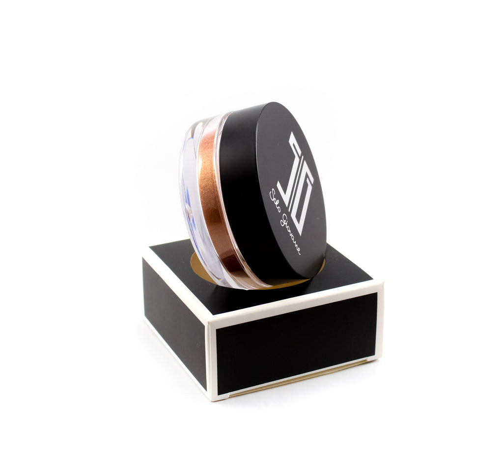 Solo Giovane Copper Shine Bright Highlighting Powder - Shimmer Highlighter